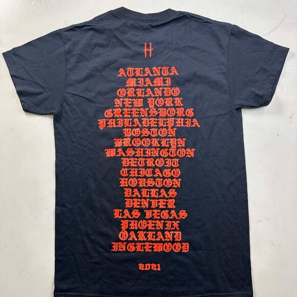 21 Savage 2021 Tour Concert Rap T-Shirt Size Small - Picture 2 of 3